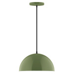 Axis Dome Pendant - Fern Green