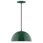 Axis Dome Pendant - Forest Green