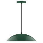 Axis Half Dome Pendant - Forest Green