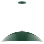 Axis Half Dome Pendant - Forest Green