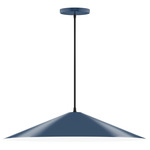 Axis Shallow Cone Pendant - Navy