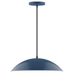 Axis Half Dome Pendant - Navy