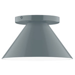 Axis Cone Ceiling Light - Slate Gray