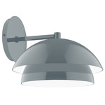 Nest Straight Arm Wall Light - Slate Gray