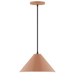 Axis Pinnacle Cord Hung Pendant - Terracotta