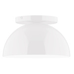 Axis Dome Ceiling Light - White