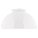 Axis Dome Ceiling Light - White