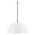 Axis Arcade Cord Hung Pendant - White