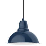 Cafe Pendant - Navy / White