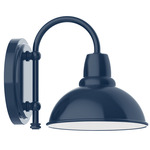 Cafe Hook Outdoor Wall Light - Navy / White