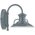 Homestead Hook Outdoor Wall Light - Slate Gray