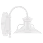 Homestead Hook Outdoor Wall Light - White