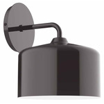J-Series Julia Curved Arm Wall Sconce - Architectural Bronze