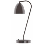 J-Series Jill Table Lamp with USB Port - Architectural Bronze