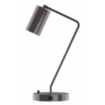 J-Series Jordan Table Lamp with USB Port - Architectural Bronze