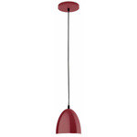 J-Series Jill Cord Hung Pendant - Barn Red