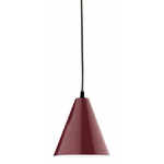 J-Series Jynx Cord Hung Pendant - Barn Red