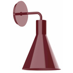 J-Series Jerome Curved Arm Wall Sconce - Barn Red