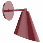 J-Series Jasmine Straight Arm Wall Sconce - Barn Red