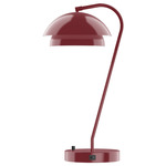 Nest Table Lamp with USB Port - Barn Red