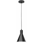 J-Series Jerome Cord Hung Pendant - Black