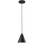 J-Series Jynx Cord Hung Pendant - Black