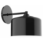 J-Series Julia Straight Arm Wall Sconce - Black
