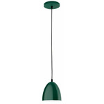 J-Series Jill Cord Hung Pendant - Forest Green