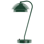 Nest Table Lamp with USB Port - Forest Green