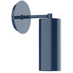 J-Series Cylinder Straight Arm Wall Light - Navy