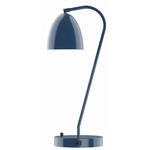 J-Series Jill Table Lamp with USB Port - Navy