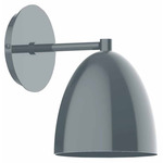 J-Series Jill Straight Arm Wall Light - Slate Gray
