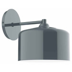 J-Series Julia Straight Arm Wall Sconce - Slate Gray