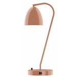 J-Series Jill Table Lamp with USB Port - Terracotta