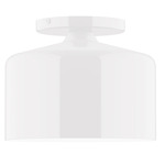 J-Series Jar Ceiling Light - White Gloss