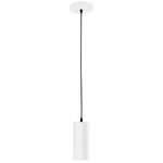 J-Series Jordan Cord Hung Pendant - White Gloss