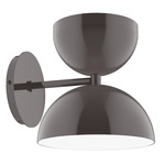 Nest Stacked Shade Wall Sconce - Architectural Bronze