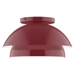 Nest Ceiling Light Fixture - Barn Red