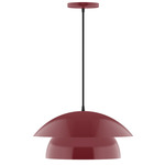 Nest Cord Hung Pendant - Barn Red