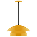 Nest Cord Hung Pendant - Bright Yellow