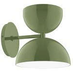Nest Stacked Shade Wall Sconce - Fern Green