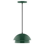 Nest Cord Hung Pendant - Forest Green