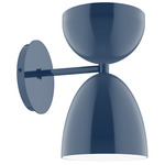 Nest Stacked Shade Wall Sconce - Navy