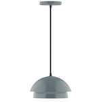Nest Cord Hung Pendant - Slate Gray