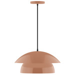Nest Cord Hung Pendant - Terracotta