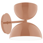 Nest Stacked Shade Wall Sconce - Terracotta