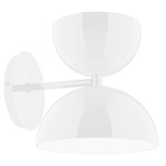 Nest Stacked Shade Wall Sconce - White