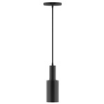 Stack Cylinder Pendant - Black