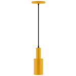 Stack Cylinder Pendant - Bright Yellow