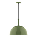 Stack Ray Pendant - Fern Green